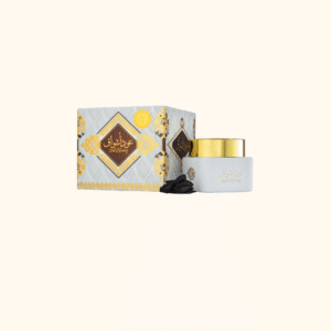 Bokhoor Oud Achwaq - عود أشواق, encens oriental de luxe aux notes boisées et florales, parfum intense avec huile brûlante.